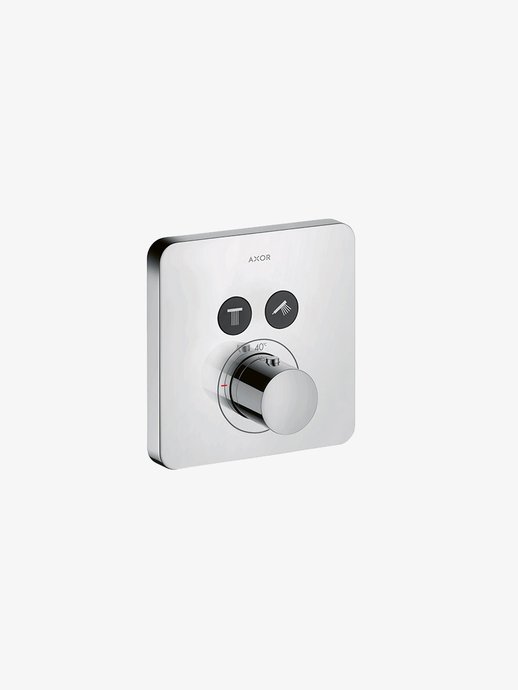 Inbouwthermostaat ShowerSelect SoftSquare 2 functies
