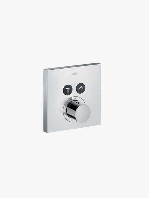 Inbouwthermostaat ShowerSelect Square 2 functies