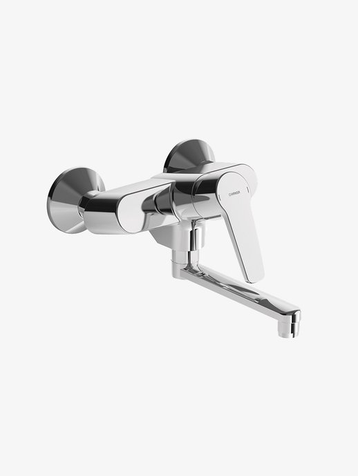 Kitchen mixer tap Polo wall-mount model