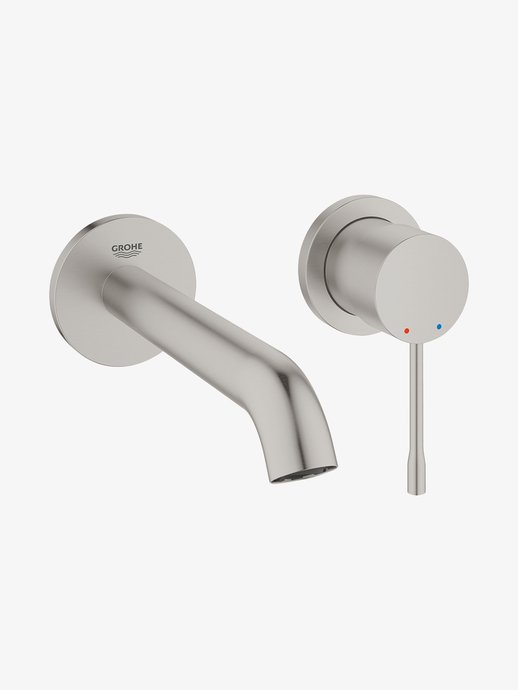 M-Size Essence wall-mounted basin mixer