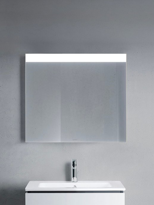 Spiegel met LED verlichting L-Cube