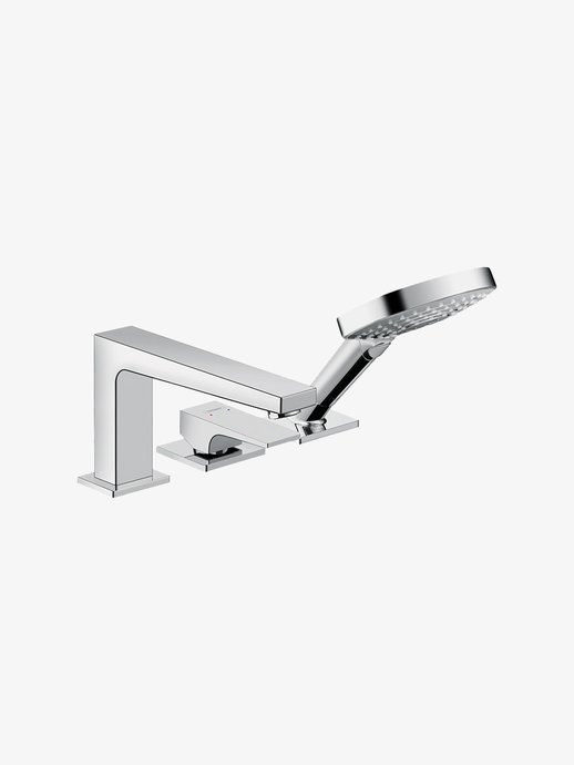 Mitigeur bain/douche 3 trous Metropol