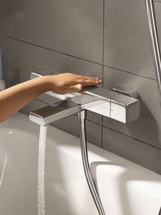 Thermostatic bath shower mixer Ecostat E