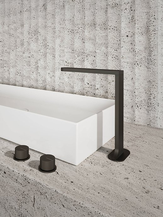 Mélangeur lavabo rehaussé Q-time