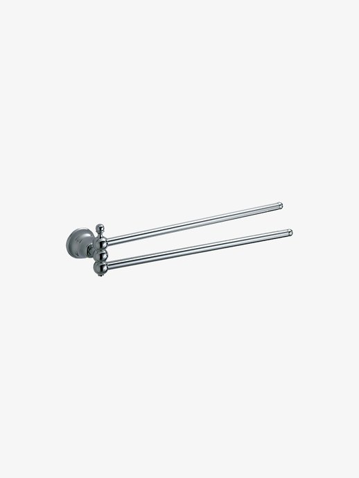 Range of accessories Raffaella: Two-arm swing towel holder
