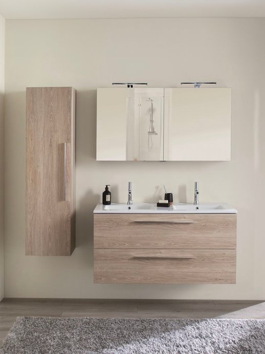 Spot LED chromé pour Miroir Mundo