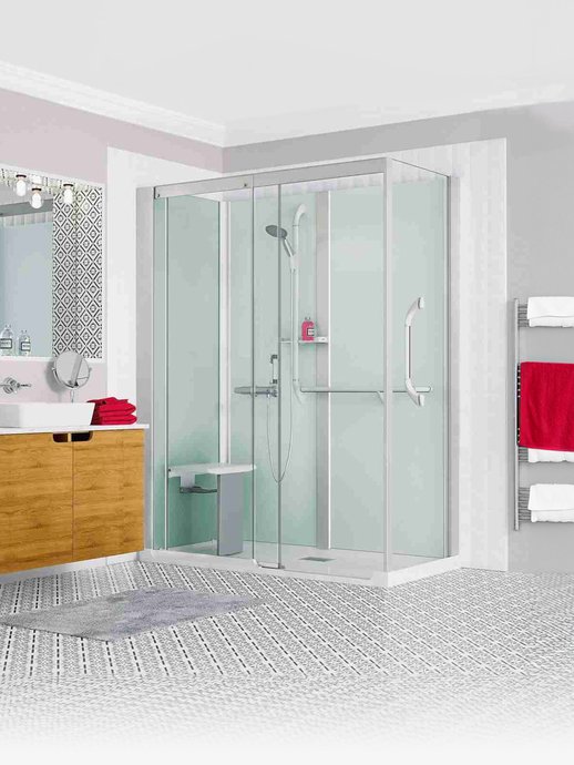 Comfort shower stall Kinemagic Sérénité +
