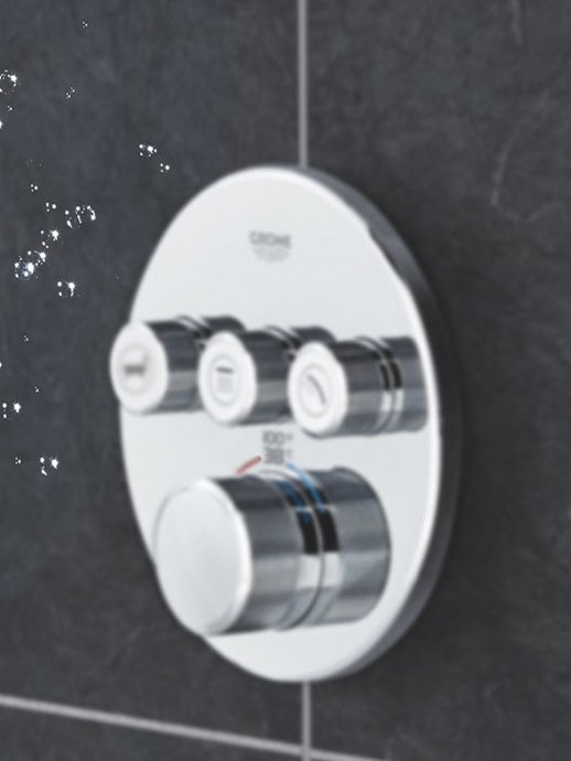 Built-in thermostatic shower Smartcontrol