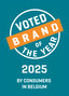 Voted brand of the year