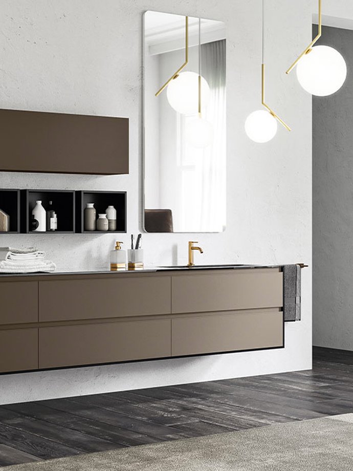 Perfetto Bathroom Furniture by Inda