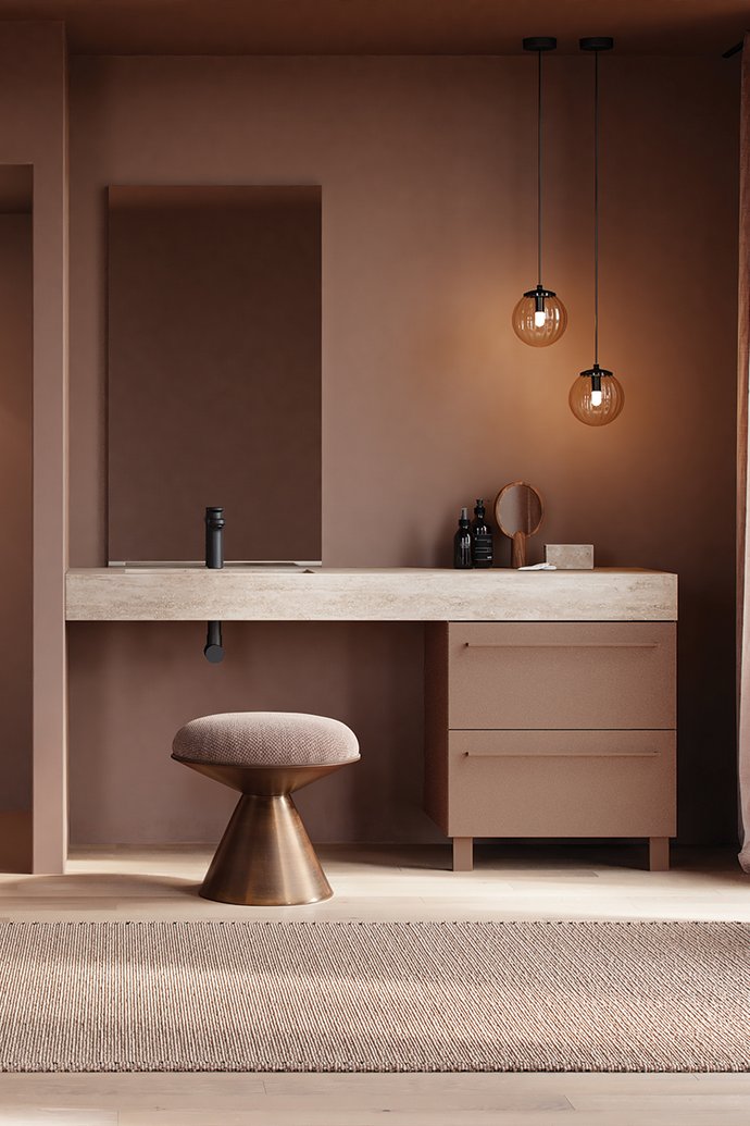 Infinie Bathroom Furniture by Sanijura