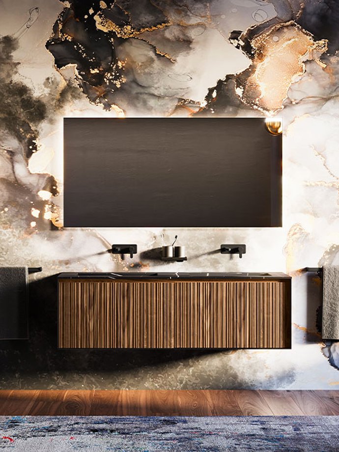 Divo Bathroom Furniture by Inda