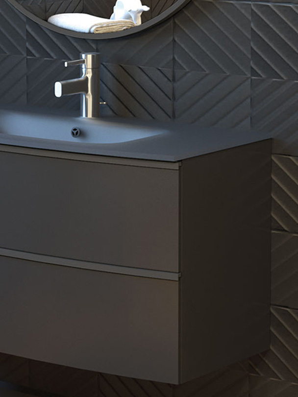 Nona Bathroom Furniture by Sanijura