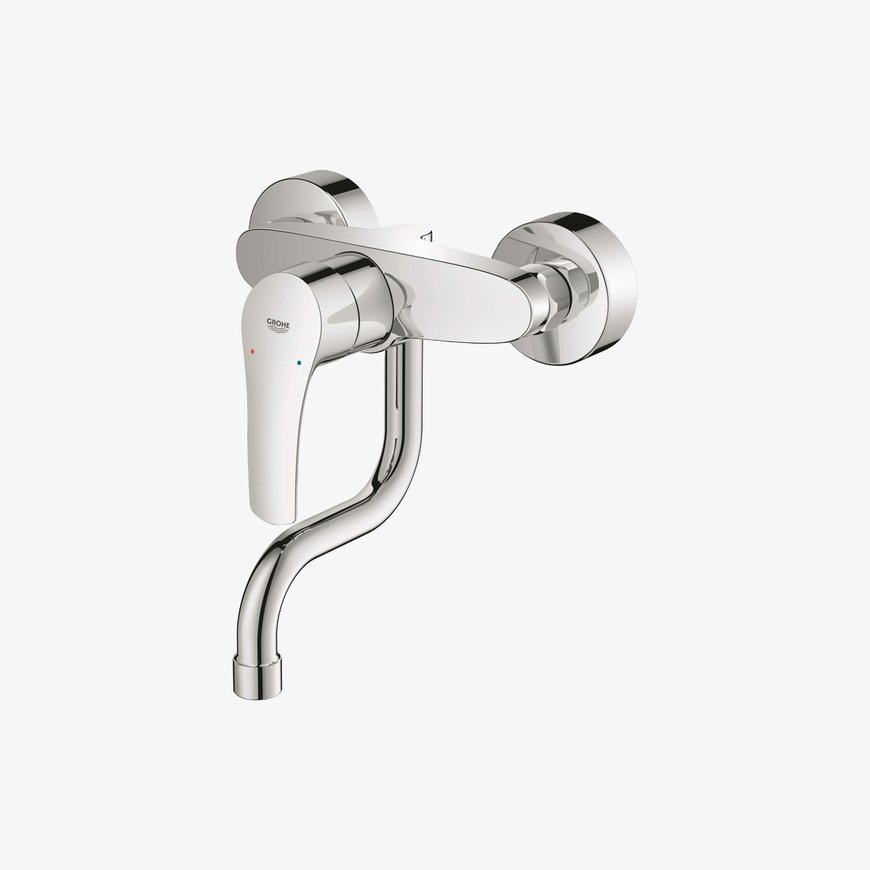 Kitchen mixer tap Eurosmart wall model