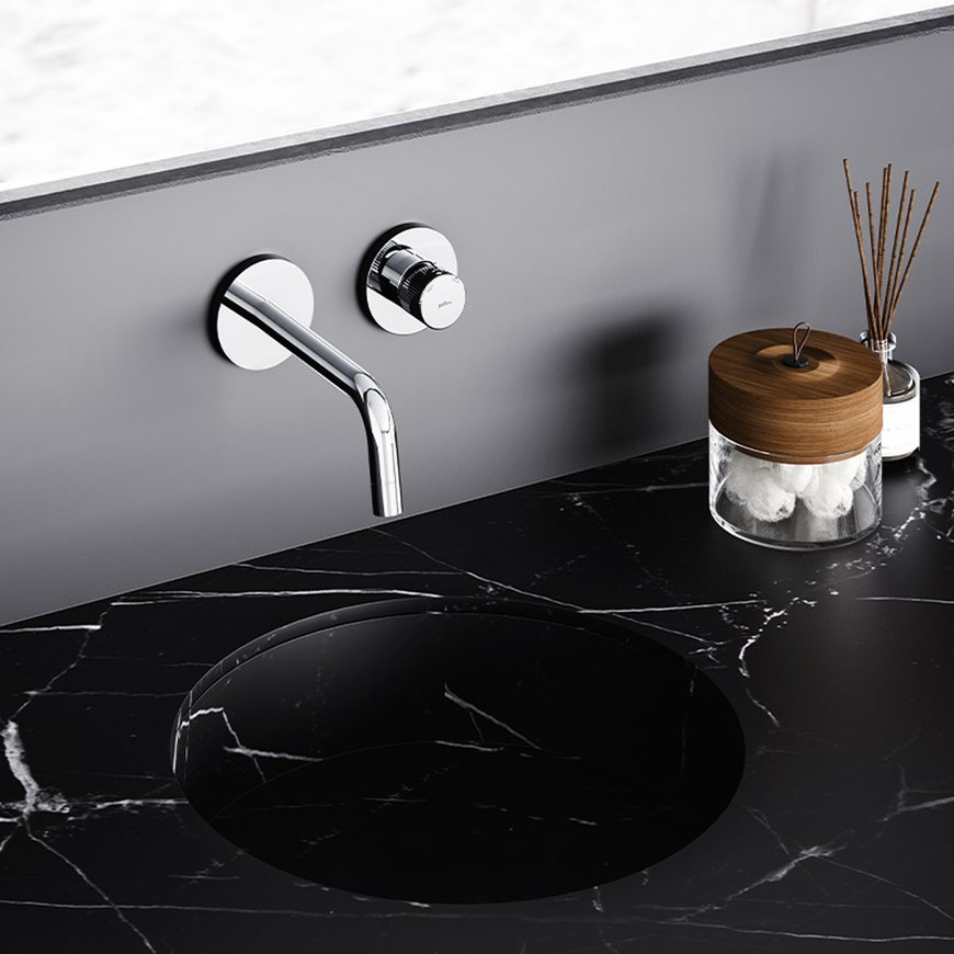 Mitigeur lavabo mural Jo