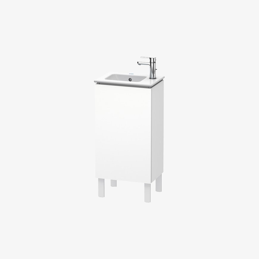 Handbasin cabinet L-Cube on legs