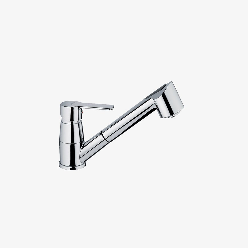 Kitchen mixer tap Red