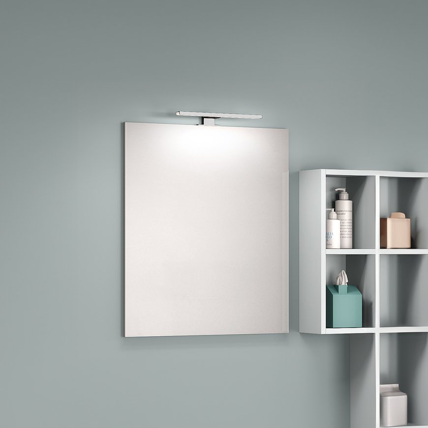 Mirror with LED lighting