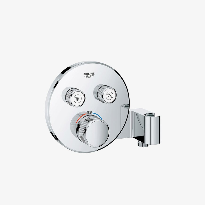Thermostatic shower tap Smartcontrol 2 outputs with shower holder