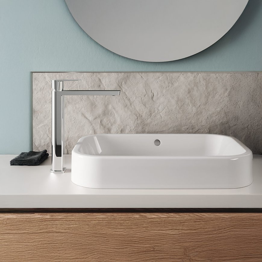 Mixer tap Stela raised