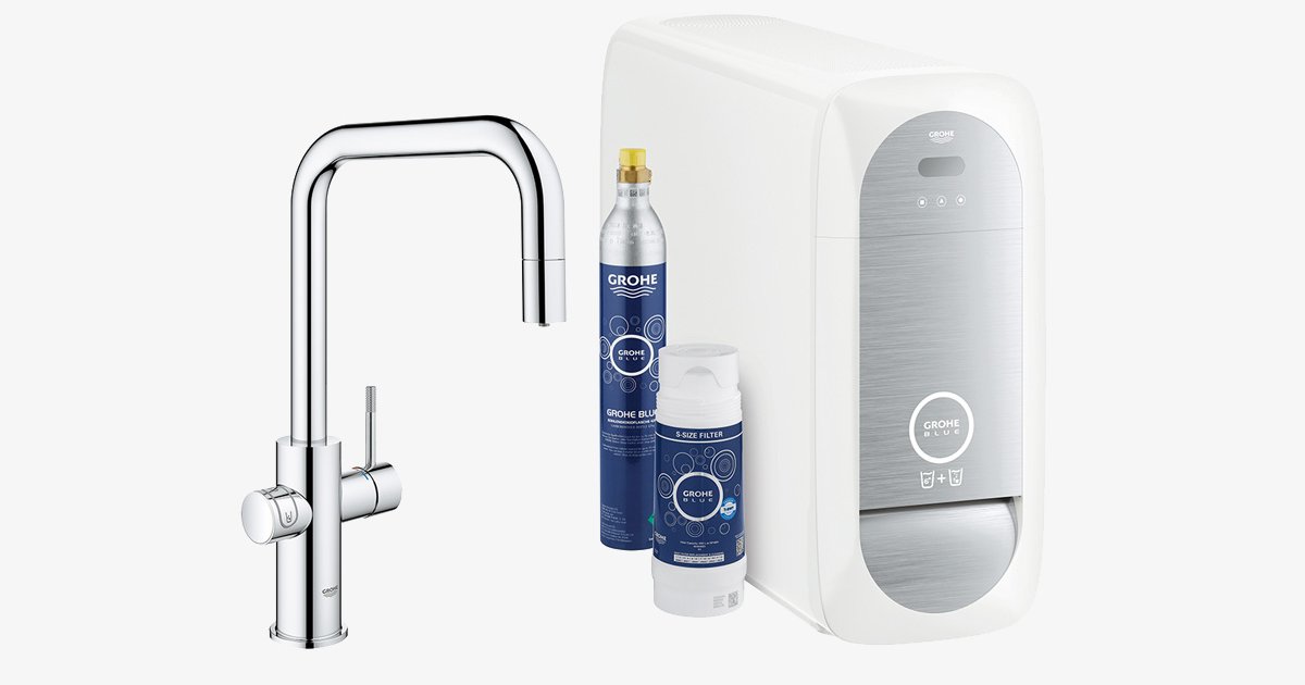 Keukenkraan Grohe Blue Home U uitloop | Facq