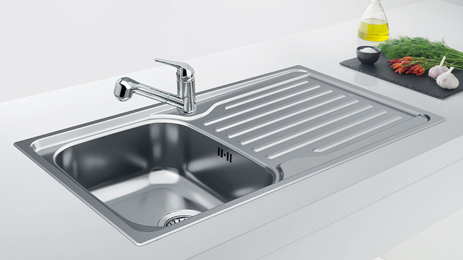 Evier à encastrer Antea inox | Facq